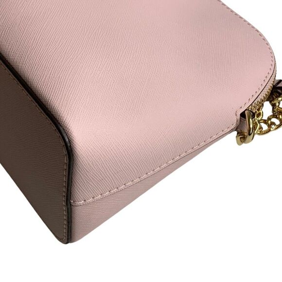 Michael Kors Pink Dome Crossbody / Shoulder Bag Small - Picture 8 of 13